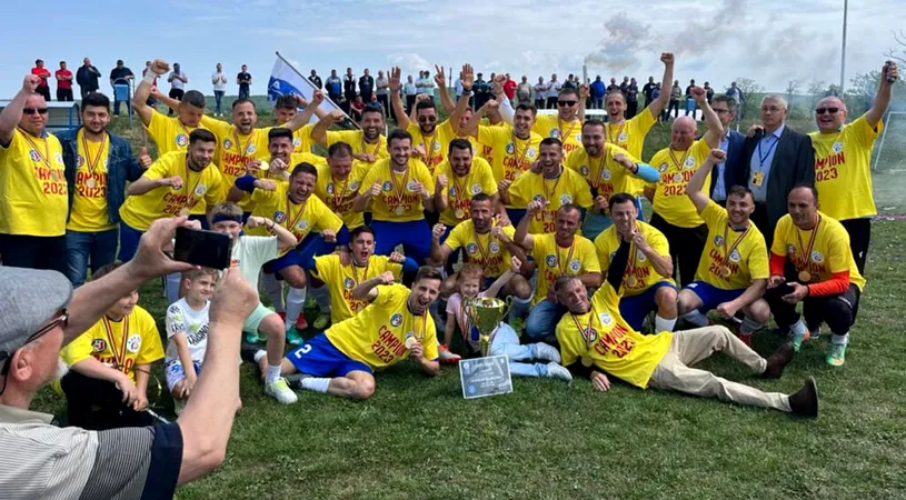 Moldova Cristești este noua campioană a județului Iași! Marius Onofraș, team-manager la Poli Iași, campion și acest an atât în Liga 2, cât și în Liga 4