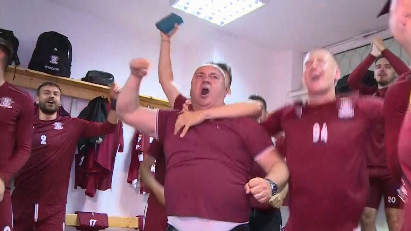 Mihai Iosif, lacrimi de fericire după promovarea Rapidului. „Dumnezeu a făcut dreptate, mi-a dat șansa să joc în Liga 1!”
