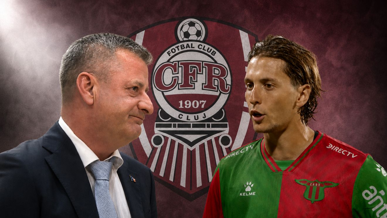 Nelu Varga sparge banca pe achiziții. Transfer de titlu din Uruguay: mijlocașul Francisco Barrios vine la CFR Cluj!