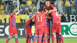 "Nu mai sunt începător, nu-mi tremură pantalonii că joc cu Steaua!"** Grigoraș se teme doar de Chipciu și de "Speedy Gonzales" :)