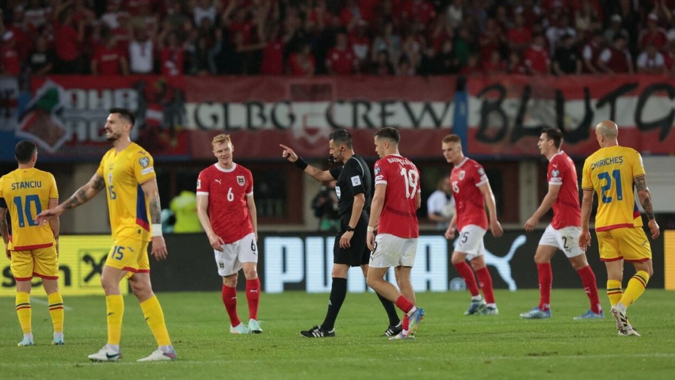 Decizia din meciul cu Austria care lovește în plin România
