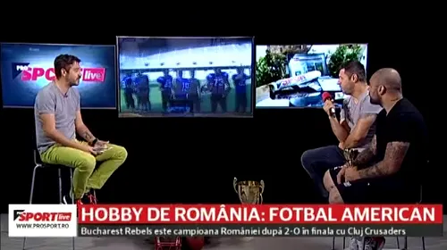 ProSport LIVE 18 iunie! Faceți cunoștință cu Bucharest Rebels, campioana României la fotbal american. De la bijutier, la electrician: cine sunt oamenii care practică acest sport