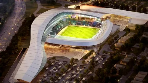 O arenă fabuloasă, gata să fie adusă la viață!** GENIAL Stadionul de 25 de mii de locuri care va genera peste 200 de milioane $ anual. FOTO Construcția care va rezista în top 50 de ani
