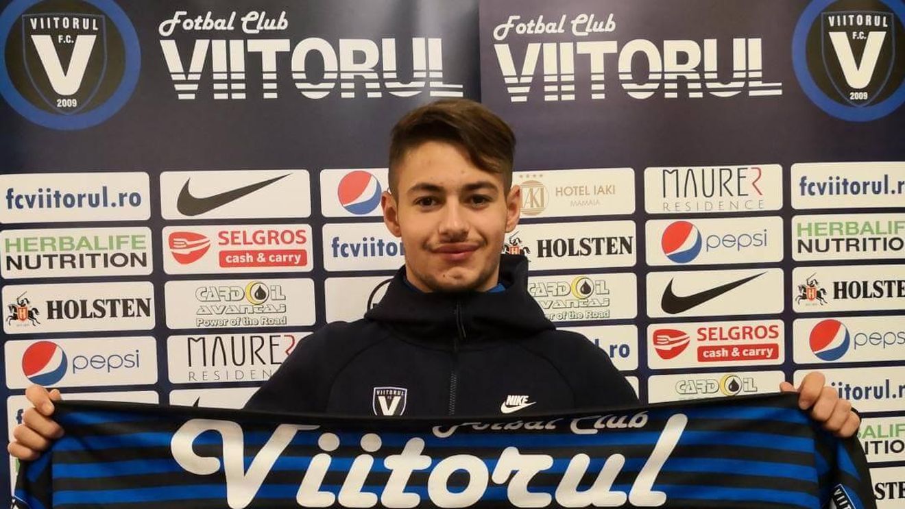 Alexandru Mățan este de viitor pentru Viitorul. Mijlocașul și-a prelungit contractul cu echipa lui Hagi: "Voi da 200% să nu îi dezamăgesc!"