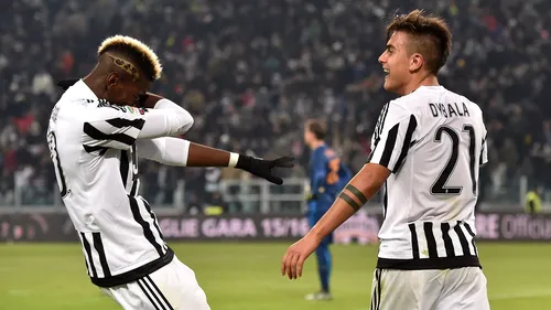 Asul din mânecă. Juventus îl vrea cu orice preț și e gata de un schimb-monstru: Pogba și Dybala, într-o tranzacție de 150 de milioane de lire!