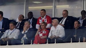 EXCLUSIV | Puterea lui Modric & Co. a venit "de sus": "Infantino și Medvedev au întors capul!". Moment uluitor cu președinta Croației în prim-plan, la meciul cu Anglia