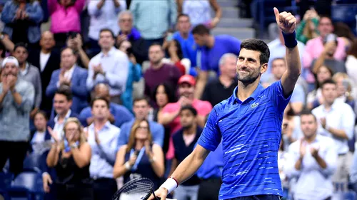 Novak Djokovic a vrut să se retragă în timpul meciului din turul doi de la US Open. Motivul invocat de sârb