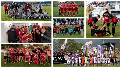 Încă șase echipe au obținut calificarea în faza semifinală a barajului de promovare în Liga 2. Trupa lui Andrei Cristea este campioană în Seria 3, CS Blejoi și-a asigurat locul 2 în Seria 5