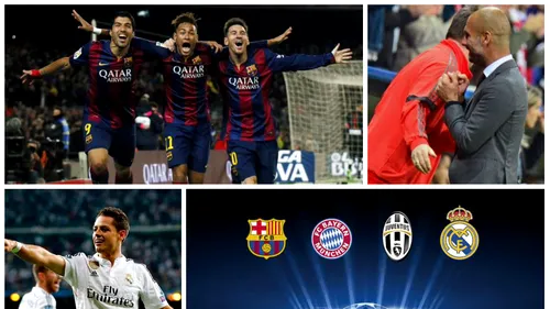 Șase concluzii după sferturile Ligii Campionilor: Avem cele mai tari semifinale posibile, cum a devenit Chicharito eroul Madridului și de ce l-a pedepsit fotbalul pe Simeone