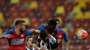 Golul care le-a dat aripi steliștilor. Varela: "Mergem la Partizan să ne calificăm. Nu e o echipă de speriat". Ce discuție a avut cu Rădoi