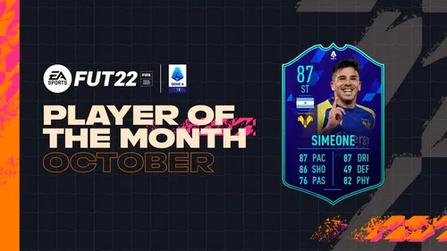 POTM Giovanni Simeone în FIFA 22! Cerințe SBC + recenzia completă a cardului