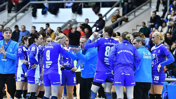 INTERVIU | Bogdan Burcea, după calificarea de senzație a echipei SCM Craiova în semifinalele Cupei EHF: "Se pare că victoria noastră cu CSM București nu le-a dat de gândit". Planurile de viitor ale formației din Bănie