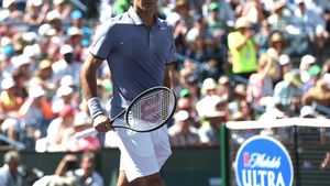 Federer, omul zilei de vineri la Key Biscane. Performanță ieșită din comun la meciul cu Ivo Karlovic