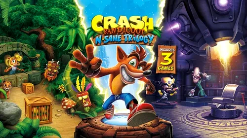 Crash N.Sane Trilogy sosește mai devreme pe Xbox, Switch și PC