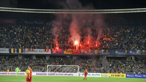 25.000 de spectatori au creat o atmosferă frumoasă cu Muntenegru, însă nu totul a mers bine. România riscă să joace fără spectatori cel mai important meci al grupei!