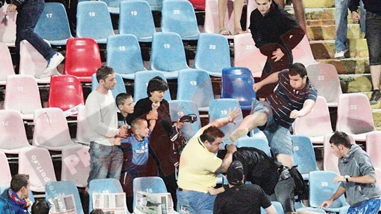 FOTO EXCLUSIV** Incidente în Ghencea! Vezi aici filmul evenimentelor, povestite de un martor!