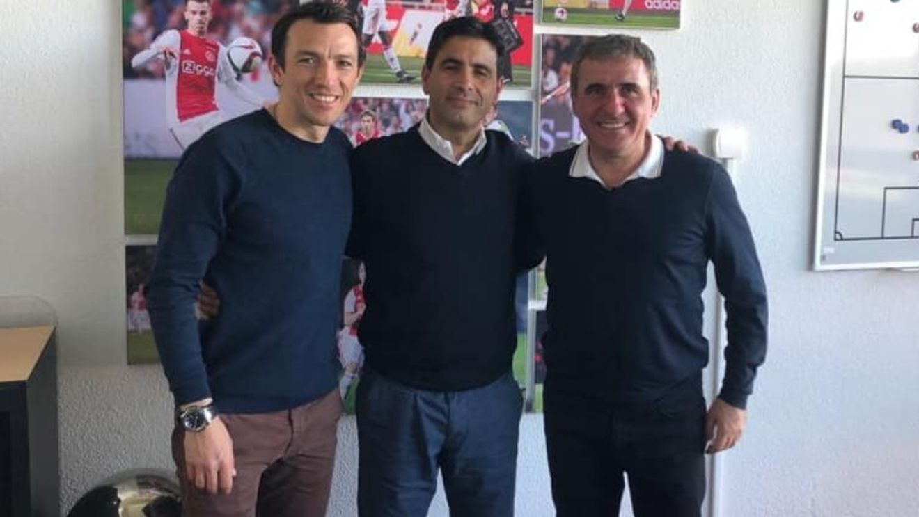 FOTO | Hagi, după Răzvan Marin. "Regele", pe Amsterdam ArenA la Ajax - Juventus