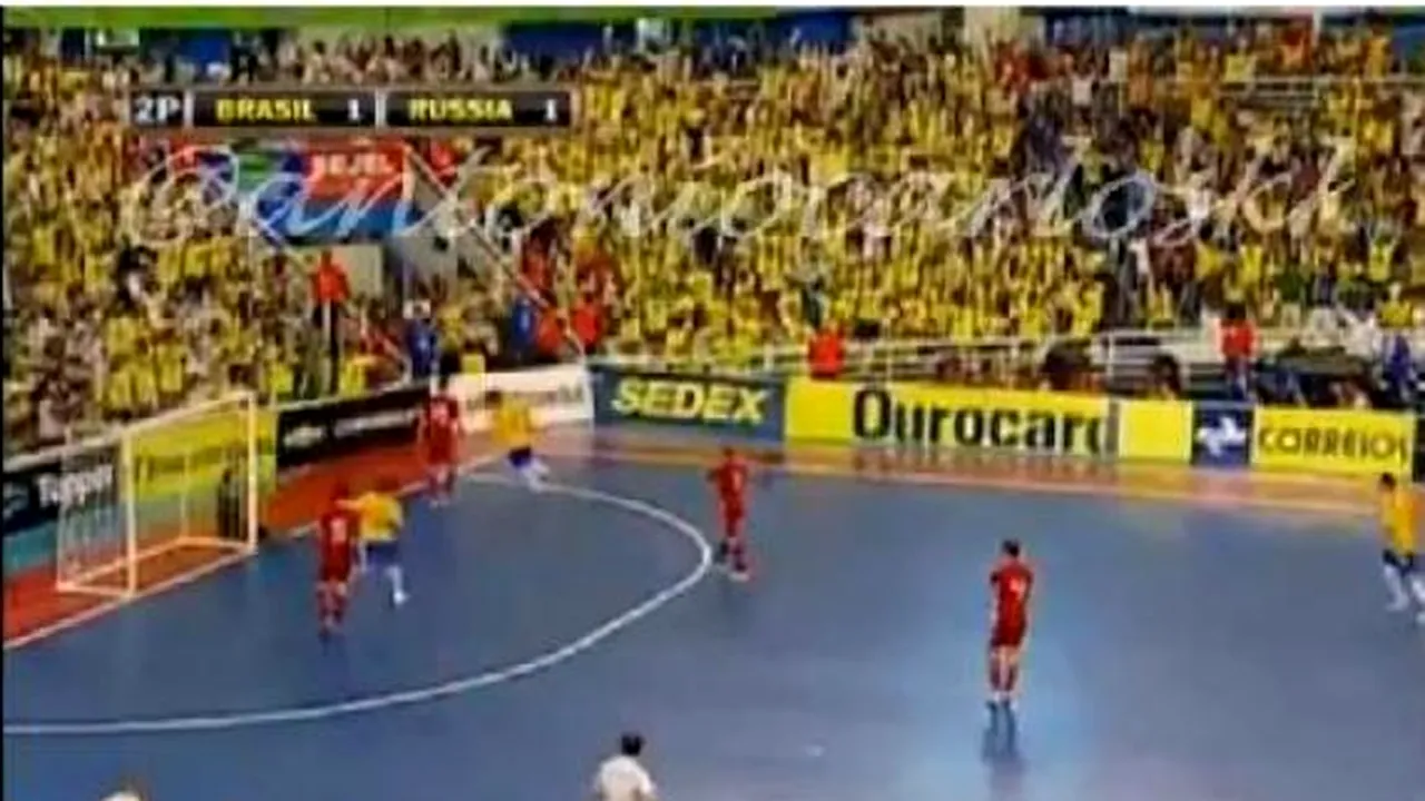 VIDEO Se poate mai elegant de atât?** Super gol marcat de brazilieni la un meci de futsal!