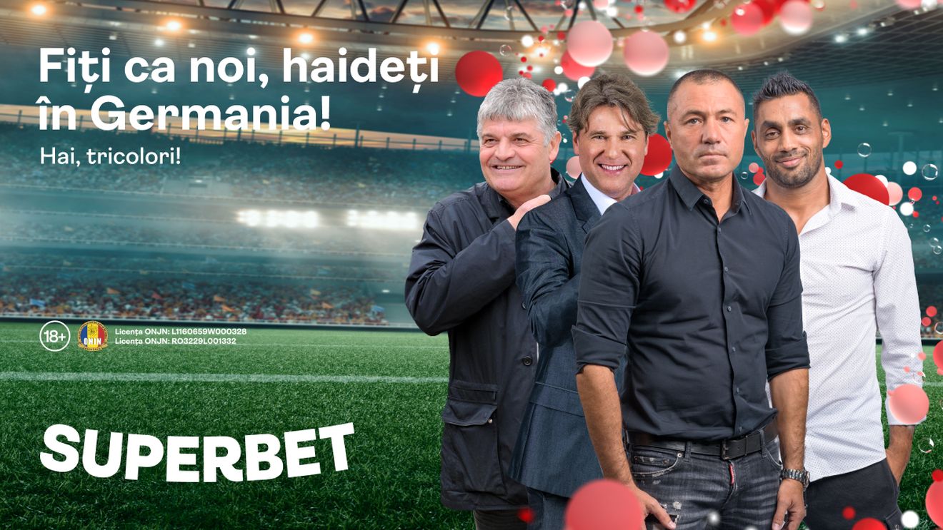 ADVERTORIAL | Au dus România la European și au un mesaj pentru tricolori: „Fiți ca noi!”. Îndemnul comun al ambasadorilor și influencerilor Superbet