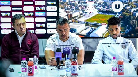 Rapid - ”U” Cluj | Daniel Pancu vorbeşte despre problemele echipei sale, spune că obiectivul nu e victoria şi are un mesaj pentru suporteri: ”Ei să nu uite un lucru”