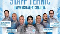 Universitatea Craiova şi-a definitivat staff-ul tehnic şi l-a prezentat oficial. Filipe Coelho va colabora şi cu un austriac
