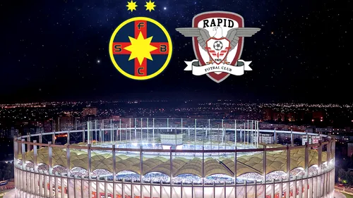 Cât costă un bilet la derby-ul dintre FCSB și Rapid București