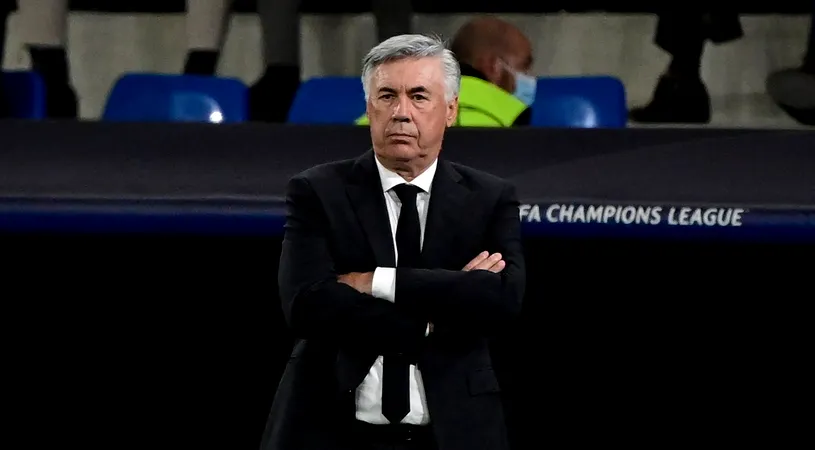 Carlo Ancelotti, șocat după ce Real Madrid a fost umilită de Sheriff Tiraspol! A rămas fără cuvinte: „E greu de explicat!”