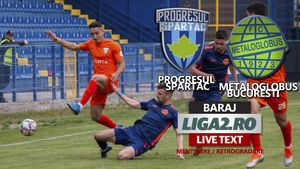 Metaloglobus se impune la lovituri de departajare și rămâne în Liga 2. Progresul Spartac pică în Liga 3 după primul sezon petrecut în eșalonul secund. A fost mai bună în acest joc retur și i s-a refuzat un penalty