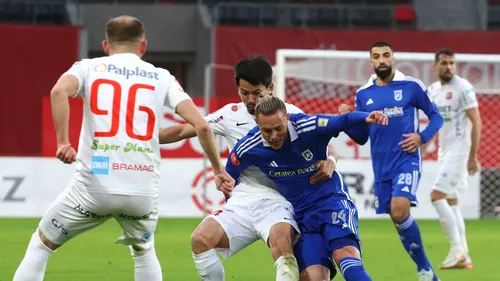 FC Hermannstadt - FC U Craiova 1-0, în etapa 27 din Superliga. Sibienii dau lovitura pe final!