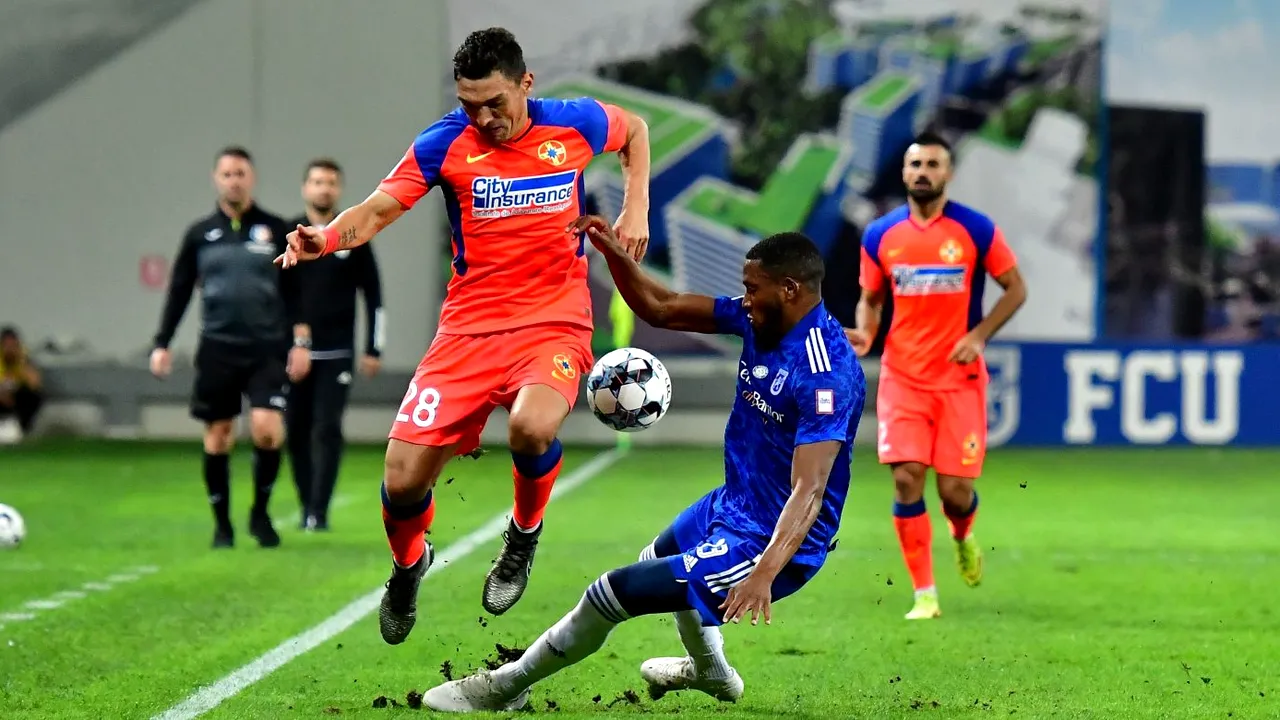 Claudiu Keșeru, eroul roș-albaștrilor în FC U Craiova - FCSB: „A fost un meci urât!”