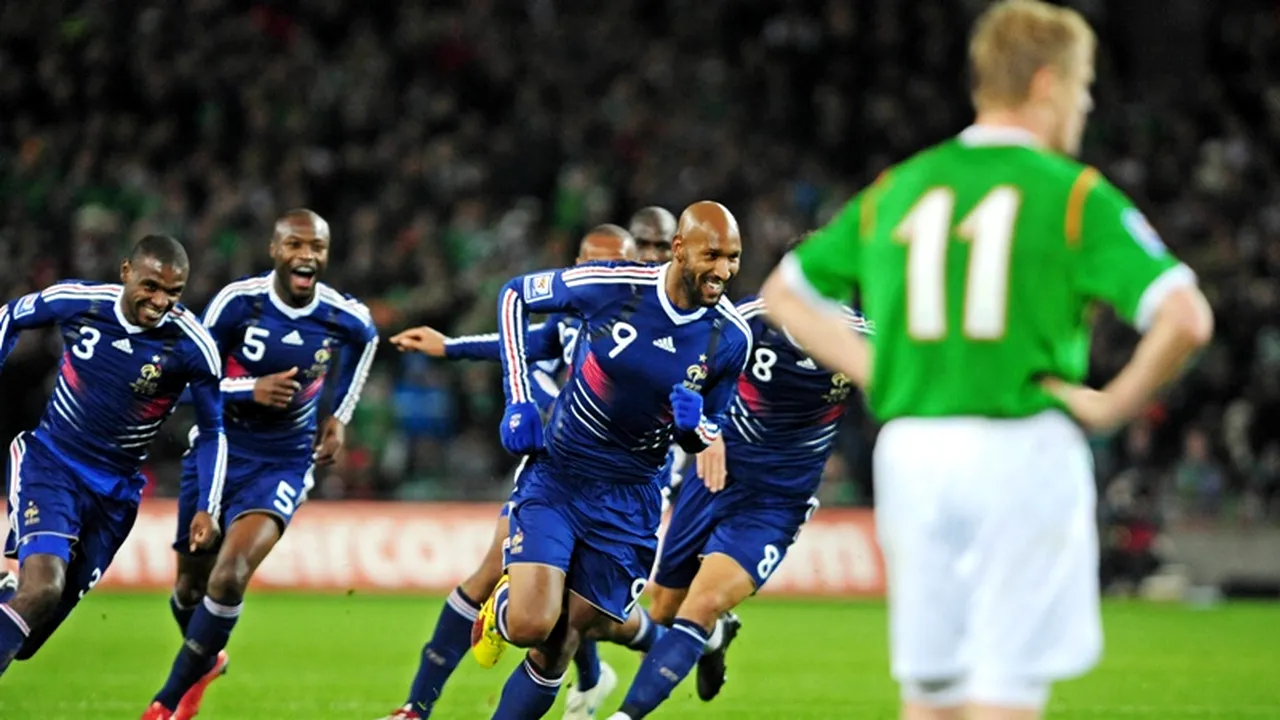 VIDEO Anelka îl răpune pe Trapattoni!** Irlanda - Franța 0-1!
