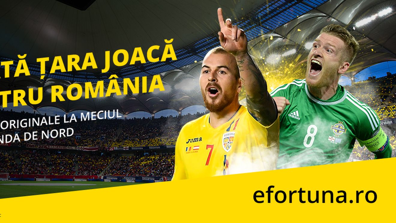 3 puncte și de la capăt! Cote originale, la meciul cu Irlanda de Nord