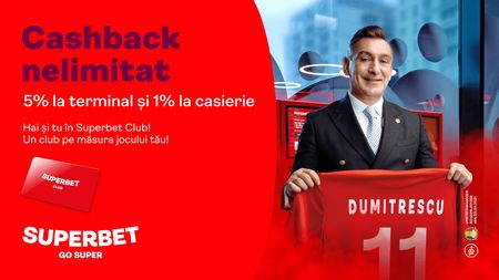 ADVERTORIAL | Cashback pe măsura jocului tău în Superbet Club