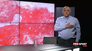 Florin Prunea, profund emoționat în momentul intonării imnului României. Fostul internațional, iritat de gestul naționalei de hochei care a cântat imnul Ținutului Secuiesc | VIDEO EXCLUSIV ProSport Live