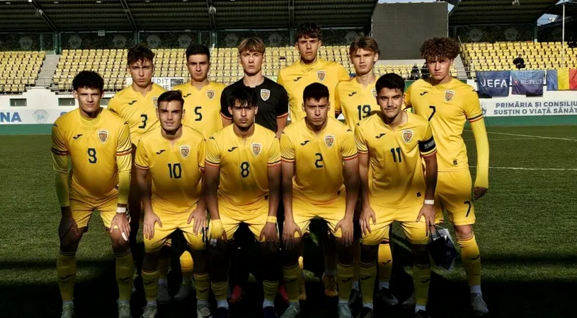 Victorie pentru România U18 în prima partidă de verificare cu Slovacia U18. Jucătorii din Liga 2 convocați, integraliști