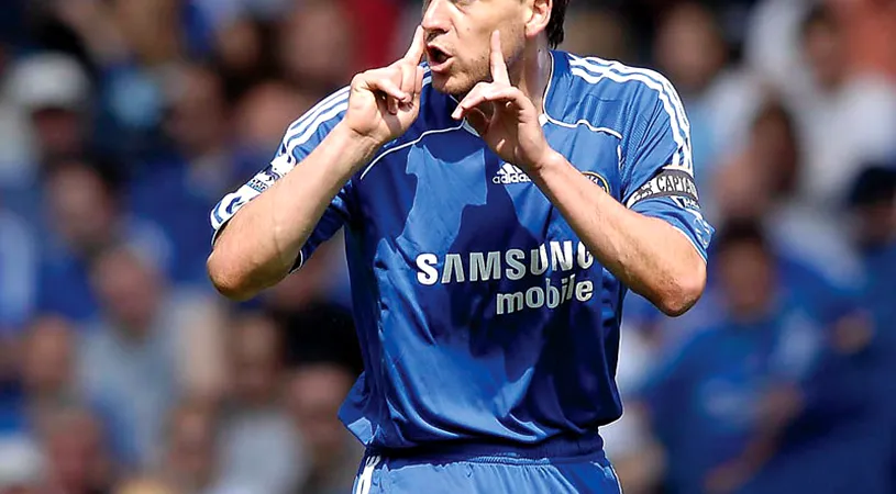 Terry, singurul fotbalist venit de la juniorii lui Chelsea