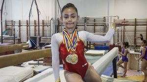 Miruna Cazan, o nouă steluță pe cerul gimnasticii: trei titluri și un "argint" la primele naționale din carieră