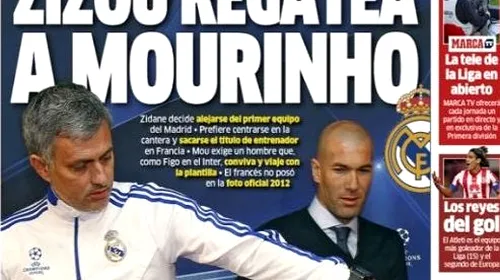 Mourinho l-a „rezolvat” și pe Zidane?** Ce come-back de senzație se pregătește la Madrid