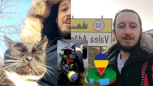 Povestea românului care a luat-o la pas prin România, alături de pisica sa! Mai are 150 km până în București: „Tinerii nu prea mai au exemple”. EXCLUSIV