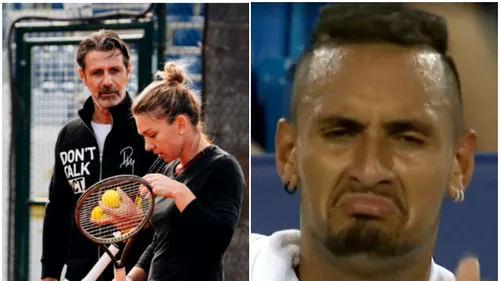 Patrick Mouratoglou, controversă cu rebelul Nick Kyrgios după victoria Simonei Halep de la Bad Homburg: „Sunt în total dezacord cu tine!