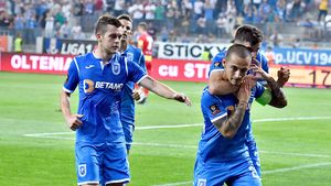 Dunărea Călărași - U Craiova 1-3. Oltenii au obținut primul succes din noul sezon. Mediop și Fedele au marcat superb