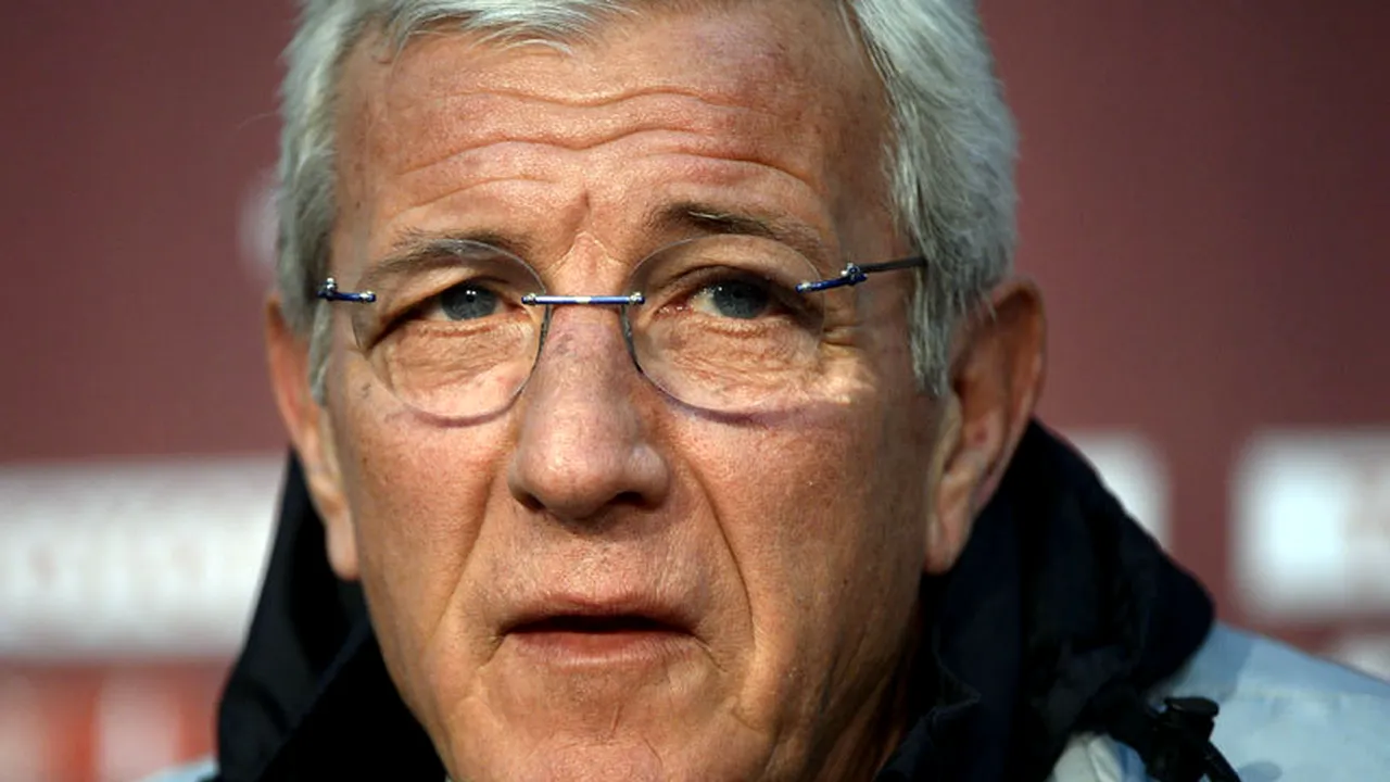 Marcello Lippi se va retrage din activitate în 2014! Ce va face în continuare și care este cel mai mare regret din perioada de la națională