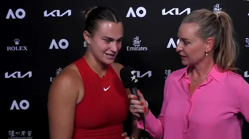 Aryna Sabalenka, dans nebun în direct la TV după ce a triumfat la Australian Open pentru a doua oară la rând! Barbara Schett i s-a alăturat. VIDEO