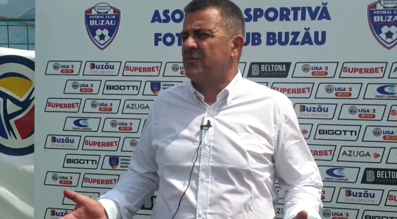 Auraș Brașoveanu e îngrijorat pentru Gloria Buzău după meciul cu Ripensia: ”N-am fost așa cum ne-am crezut.” Președintele trupei din Crâng admite că achizițiile n-au fost încheiate