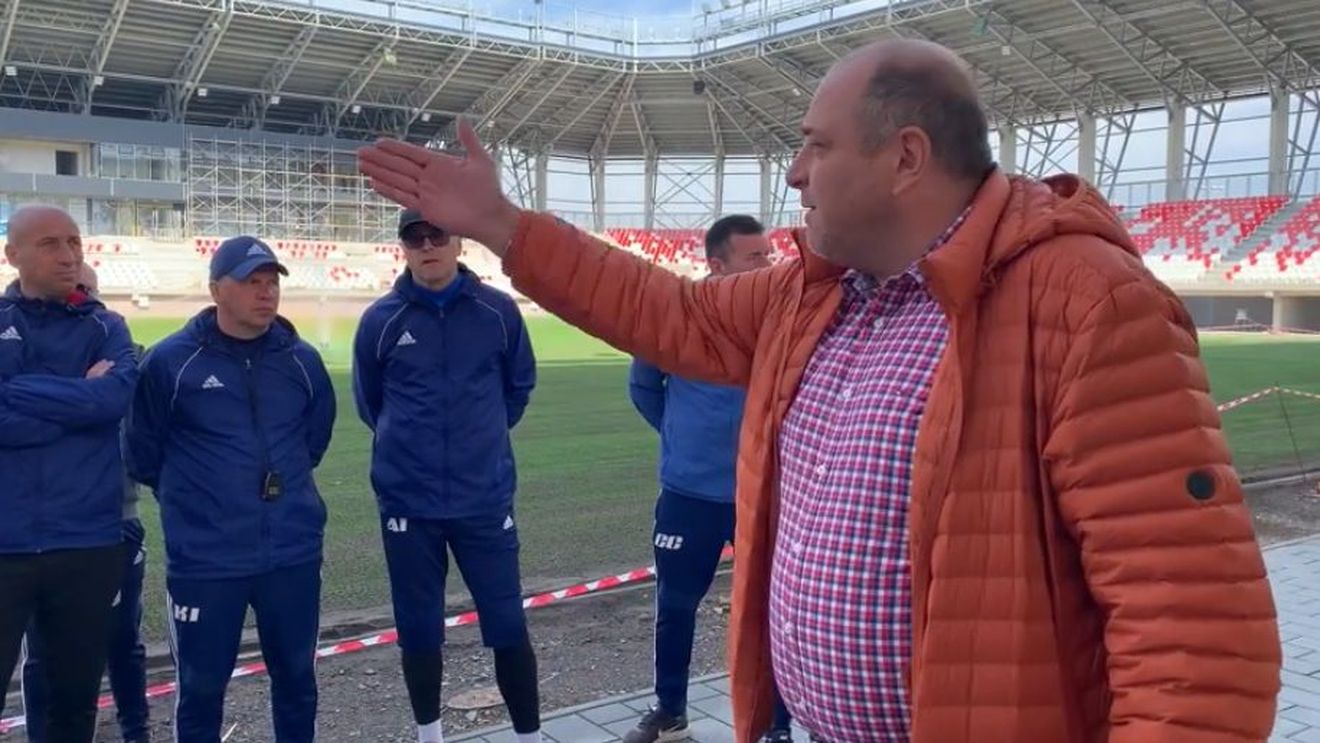 Patronul lui Sepsi Sfântu Gheorghe a anunțat când va fi inaugurat noul stadion: „Jucăm cu o echipă din Slovacia”. Ce spune despre postul lui Leo Grozavu