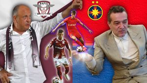 Duelul "perlelor"! Dan Șucu i-a dat clasă lui Gigi Becali: salariu și bonusuri uriașe oferite de Rapid lui Cătălin Cîrjan comparativ cu cât îi dă FCSB lui Octavian Popescu! EXCLUSIV
