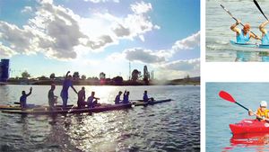 TIMP LIBER. Kaiac-canoe, un sport pe care îl poți stăpâni în maximum cinci zile