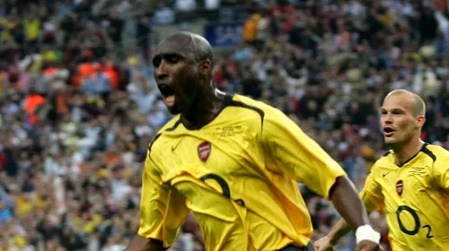 Sol Campbell**, înapoi la Arsenal