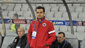 "U" Cluj, apăsată de tensiunea finalului de sezon. Teja: "Dacă se poate, să luăm 6 puncte cu FC Brașov și să închidem sezonul de vineri"