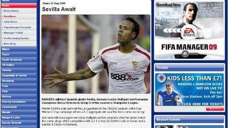 Rangers:** "Vom juca cu echipa antrenată de Petrescu, fostul star al lui Chelsea!"